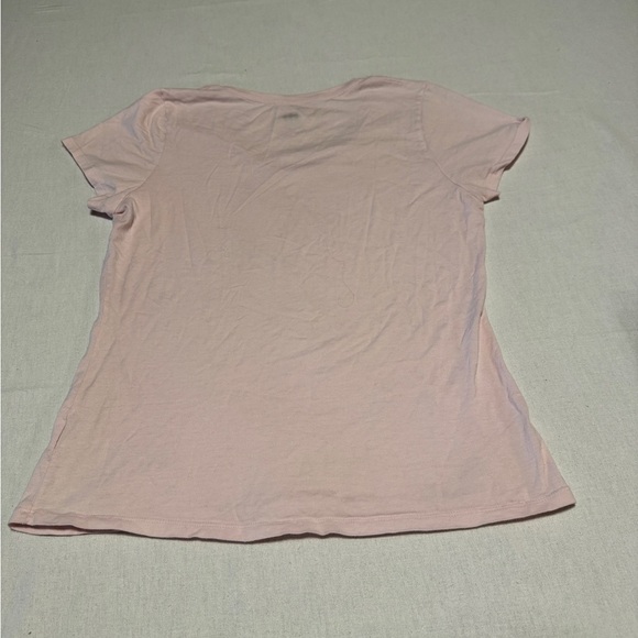 Hanes Nano Size Medium Women's Pink T-Shirt - Picture 4 of 5